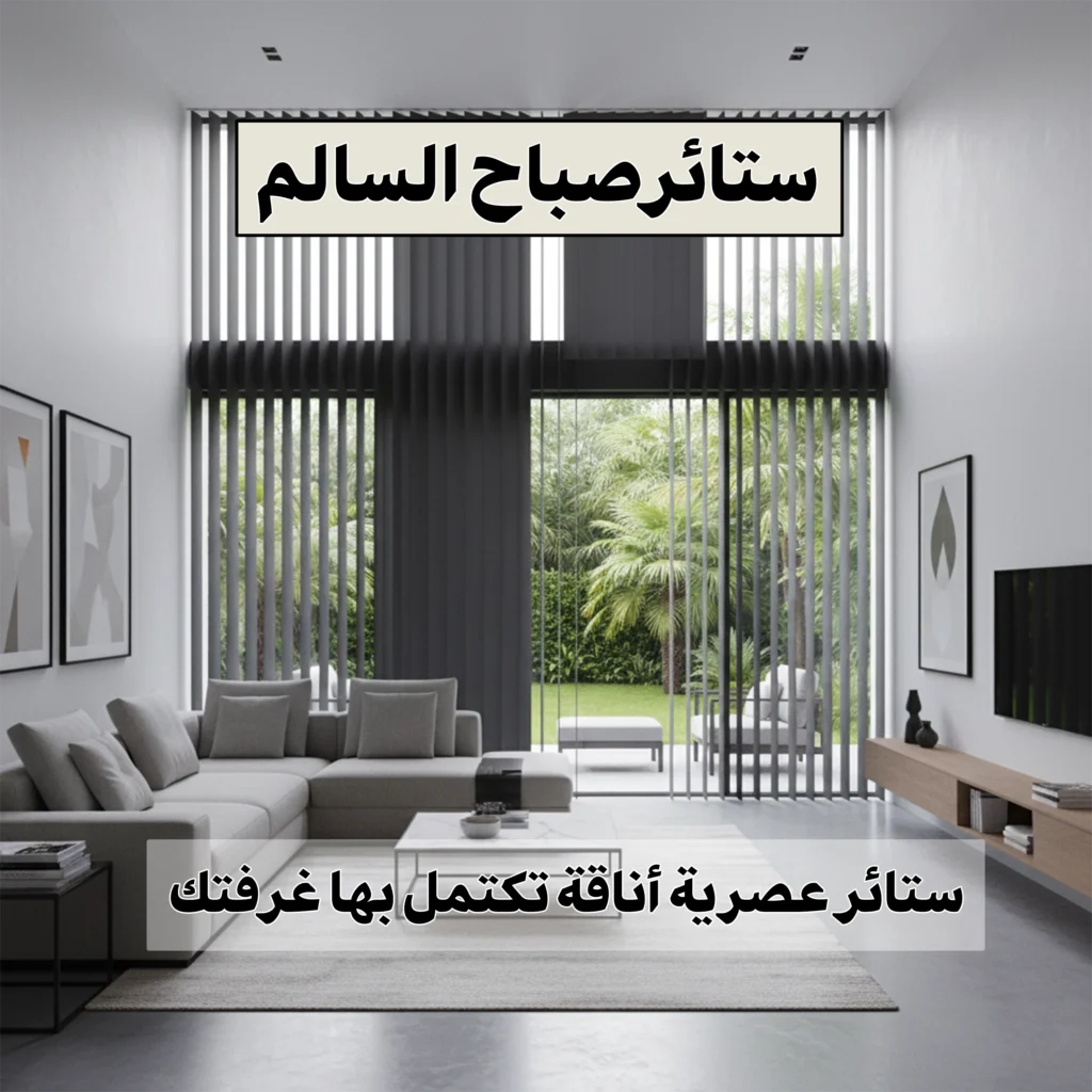 ستائر صباح السالم