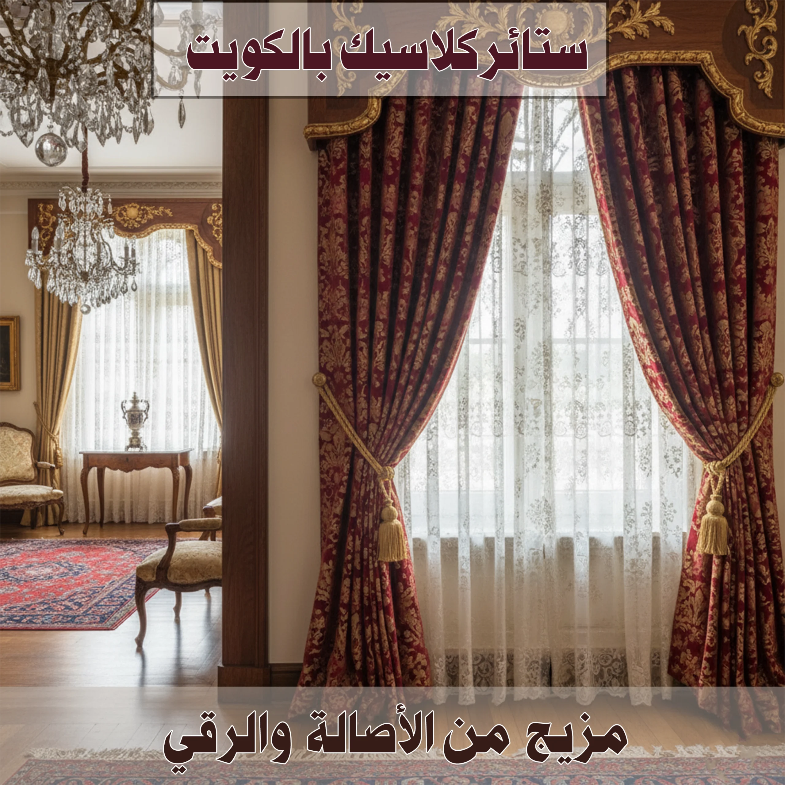 ستائر كلاسيك بالكويت